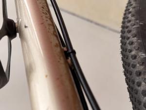 All City Space Horse — allcity spacehorse fork cable routing detail