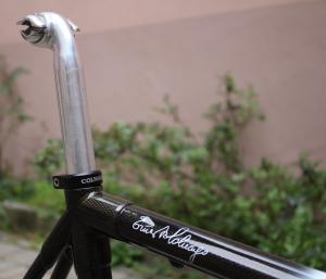Colnago C40 Team Olympus — colnago c40 seatpost detail