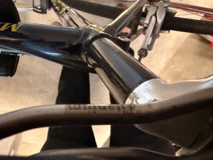 Colnago Master 1996 — colnago master seatpost seat junction